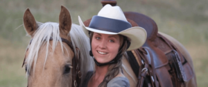 Amber Marshall's Safety Helmet for Rider Partnered with RideGear